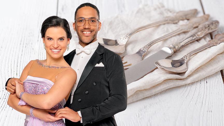 © ORF Cesár Sampson mit Conny Kreuter.