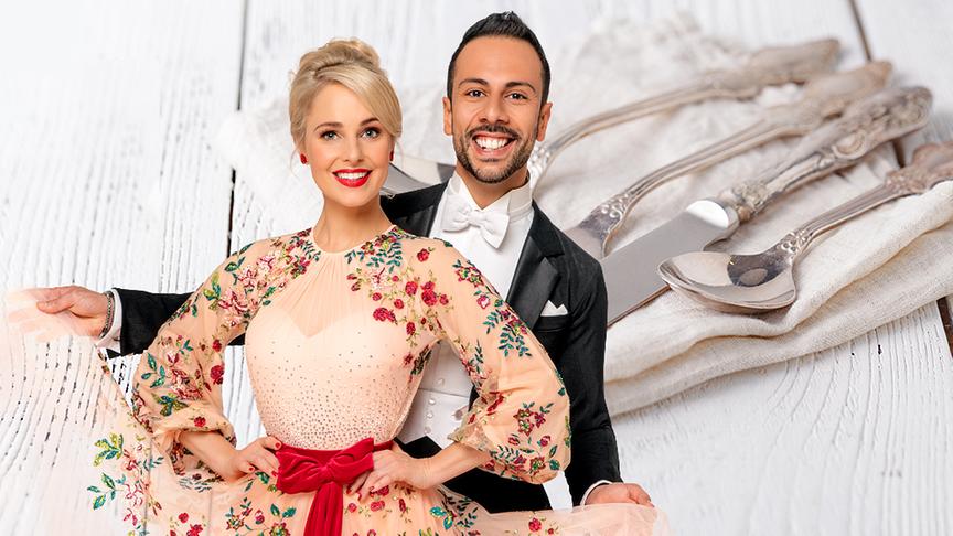 © ORF Silvia Schneider mit Danilo Campisi.