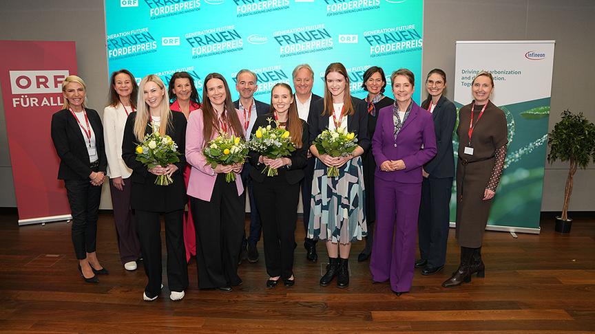 Jury und Preisträgerinnen