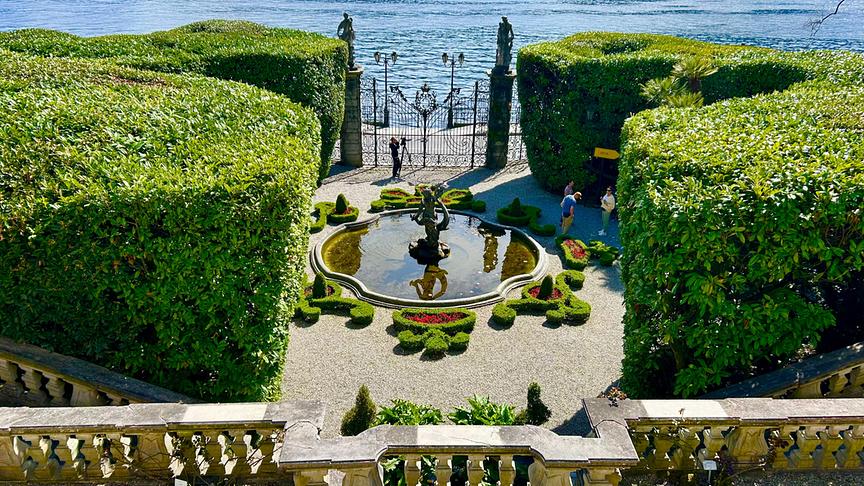 Im Bild: Villa Carlotta in Tremezzo am Comer See, Lombardei, Italien.