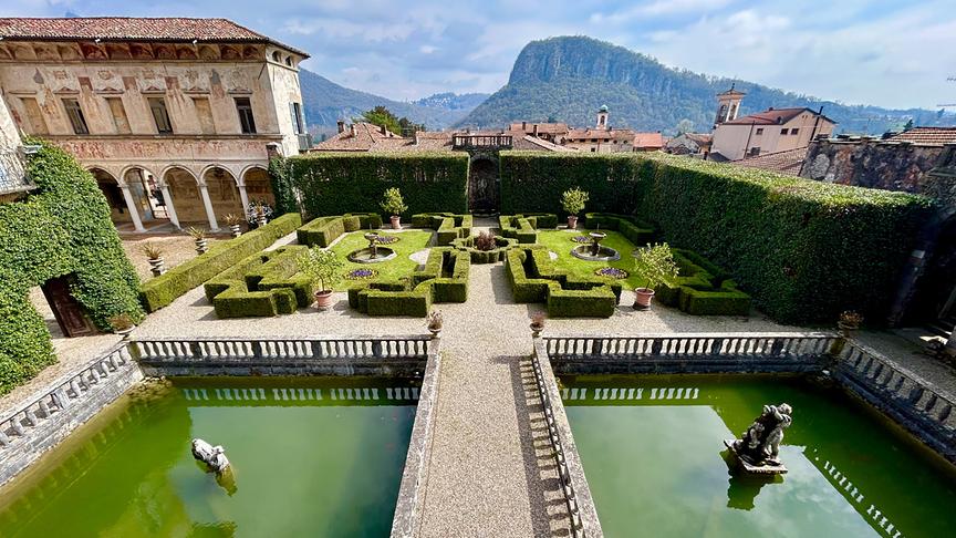 Im Bild: Villa Cicogna Mozzoni.