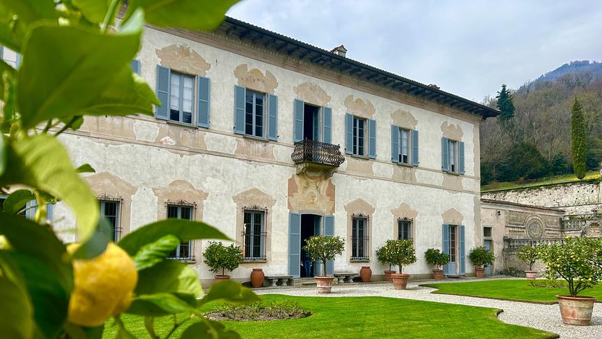 Im Bild: Villa Della Porta Bozzolo.