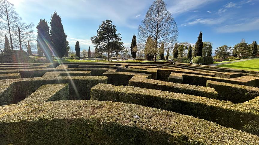 Im Bild: Parco Giardino Sigurtà, Landschaftspark in Valeggio sul Mincio in der italienischen Provinz Verona.