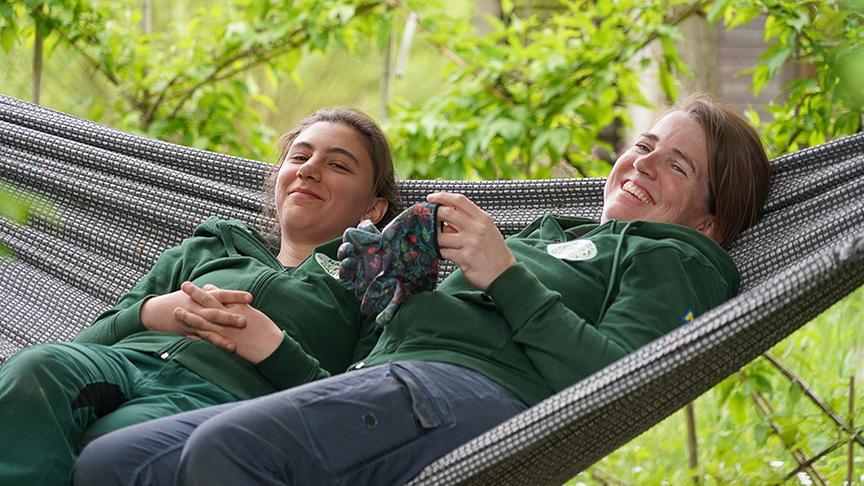 Die Gärtnerinnen der Garten Tulln stellen den "Liebesgarten" vor
