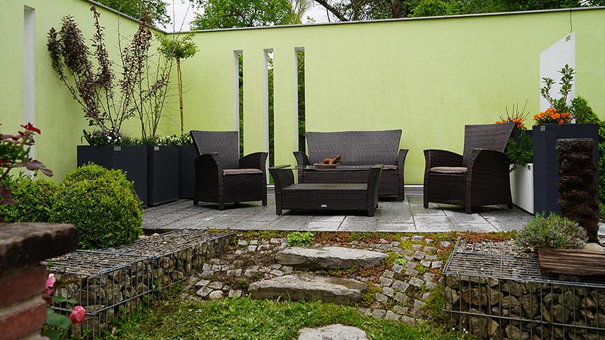 Auf der Garten Tulln wird ein Terrassengarten angelegt