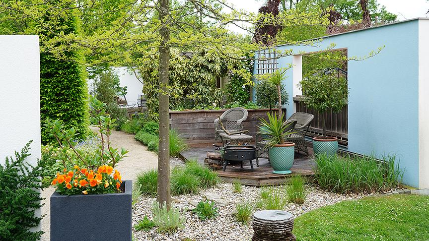 Auf der Garten Tulln wird ein Terrassengarten angelegt
