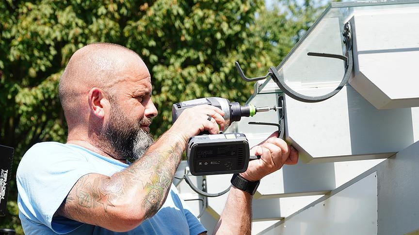 Auf der Garten Tulln entsteht eine Regenwasser-Sammelstelle