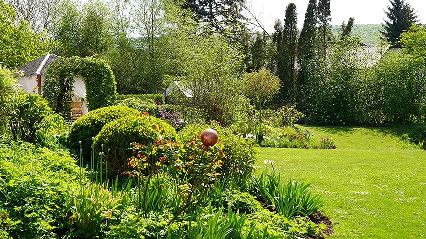 Im Garten von Gerda Schättle