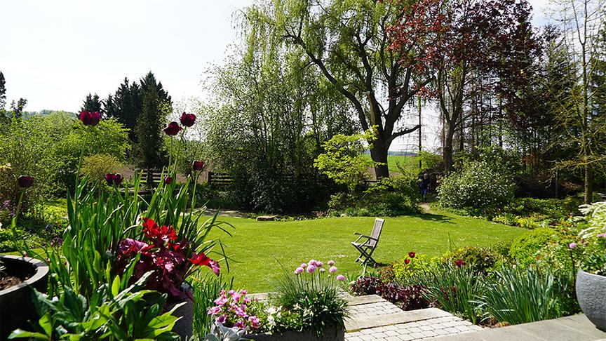 Im Garten von Gerda Schättle