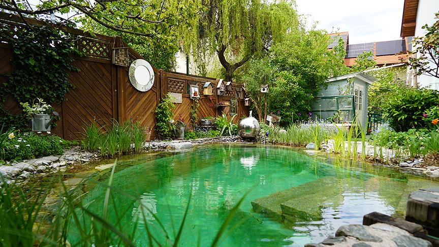 Südlich von Wien, am Rande des Wienerwaldes, liegt der Naturgarten von Elke Tonner-Kempter und Rudolf Kempter.