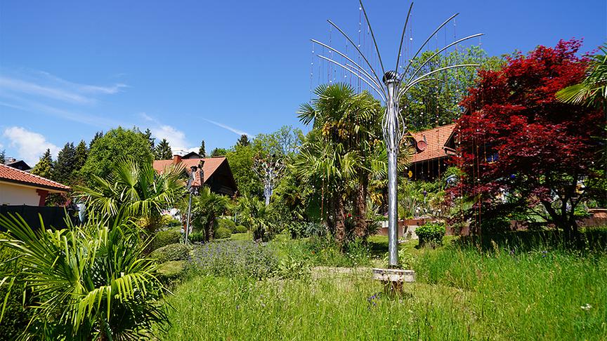 © Natur im Garten/ Leopold Mayrhofer Zu Besuch im palmenbewachsenen Garten von Klaus Gowald.
