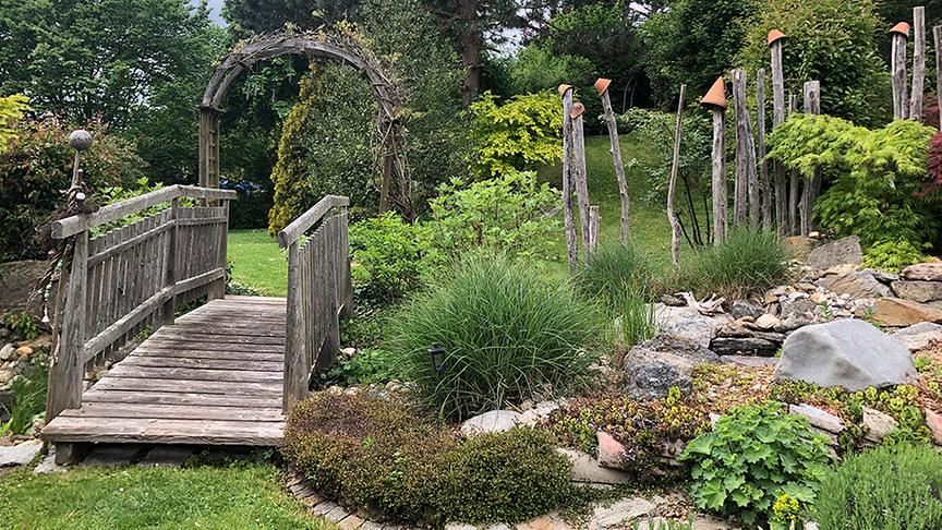 Zu Besuch im Gastgarten 
