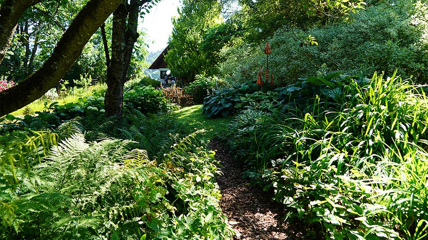 Der Garten von Ingrid und Alexander Moser