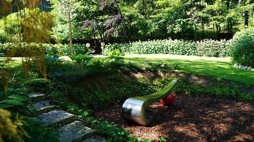 Der Garten von Ingrid und Alexander Moser