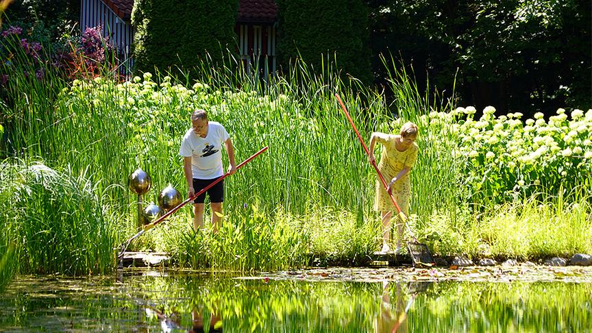 Der Garten von Ingrid und Alexander Moser