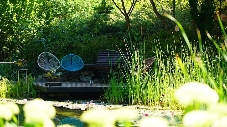 Der Garten von Ingrid und Alexander Moser
