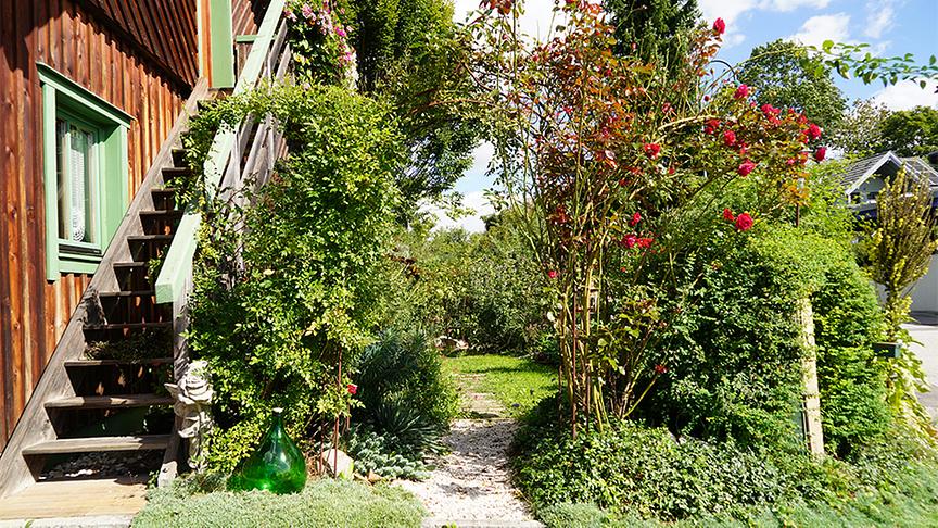 Im Garten von Renate Brunner