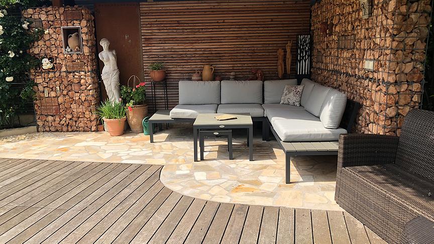 Im Garten von Renate Rossegger