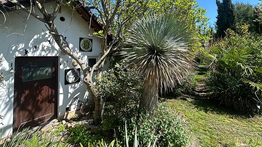 Im Garten von Thomas Amersberger