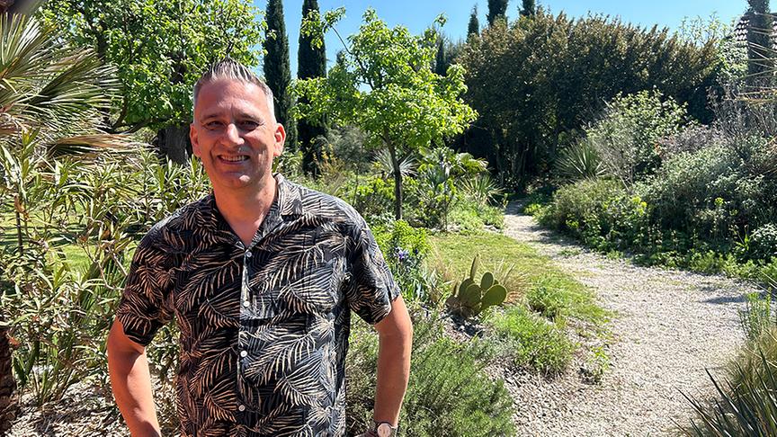 Im Garten von Thomas Amersberger