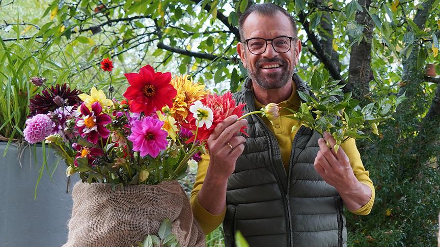 © Foto: Natur im Garten/ Leopold Mayrhofer Karl Ploberger stellt Pflanzen mexikanischer Herkunft vor.