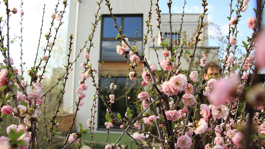 Besuch im Gastgarten am 16. Mai