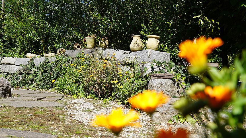Der Schaugarten nach Hildegard von Bingen in Reith.