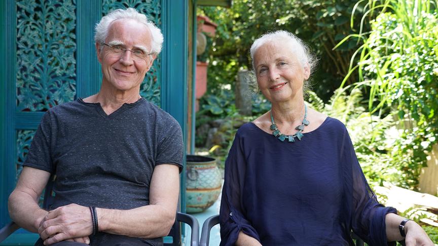 Der Garten von Gabriele und Franz Hochreiter ist asiatisch inspiriert.
