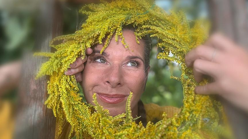 Uschi stellt die Goldrute vor