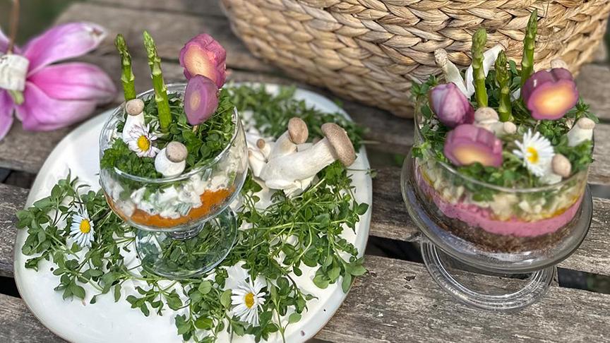 Uschi Zezelitsch zeigt, was man mit Kräuterseitlingen alles machen kann.