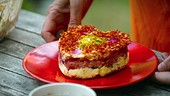 Sonnenkerze zum Essen