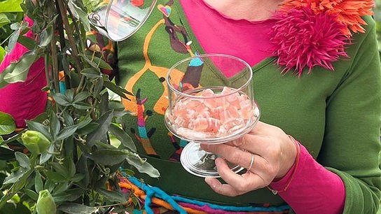 Uschi zaubert Leckereien aus der Passionsblume