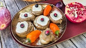 Uschis Melanzani-Rezept: Baba Ganoush Hexenaugen