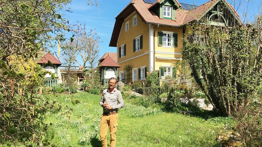 © ORF/Ralph Huber-Blechinger Im Bild: Karl Ploberger in seinem Privatengarten in Seewalchen in Oberösterreich.