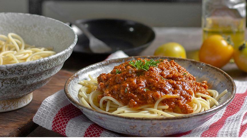 © Unsplash Spaghetti Bolognese