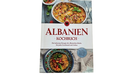 Buchcover "Albanien Kochbuch"