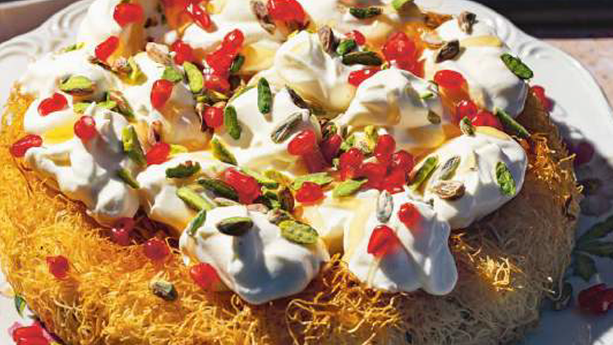 Kadayıf-Torte – Kremalı Kadayıf Basma