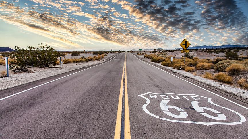 © Foto: Colourbox Unterwegs auf der Route 66.