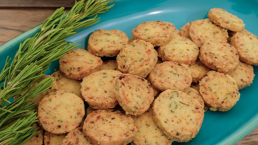 Zitronen-Rosmarin-Plätzchen