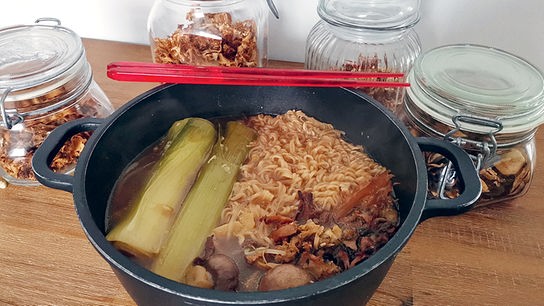 © Löwenzahn Verlag Fünf-Schätze-Pilz-Ramen.