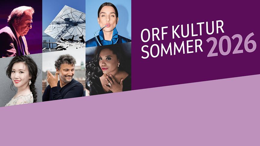Werbeplakat ORF Kultursommer