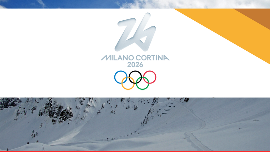 Logo Olympische Winterspiele 2026