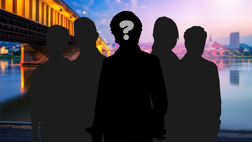 Umrisse von Seriendarsteller:innen