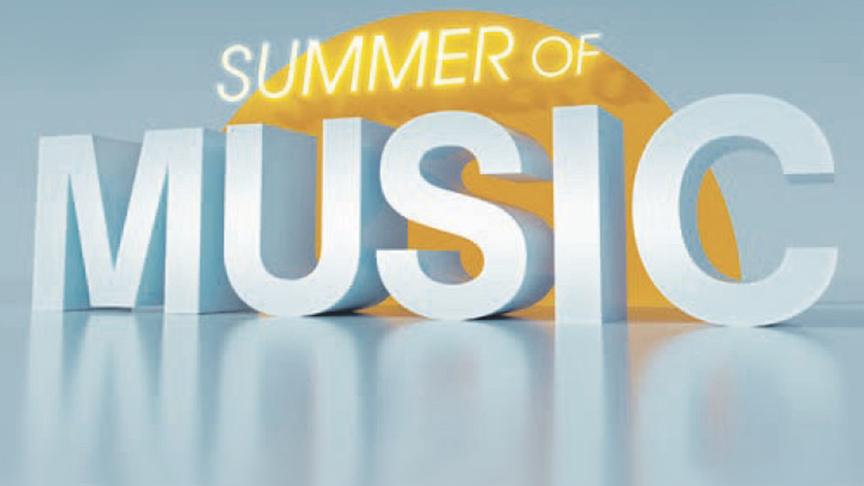 Schriftzug "Summer of Music"