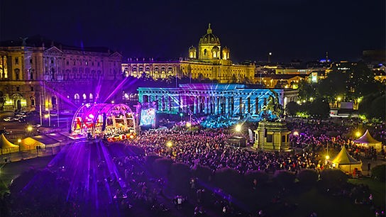 Im Bild: "Fest der Freude - Das Konzert" am Heldenplatz