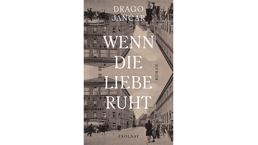 © Hanser Literaturverlage Buchcover "Wenn die Liebe ruht" von Drago Jančar