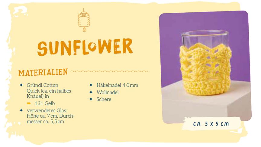 Windlicht "Sunflower"