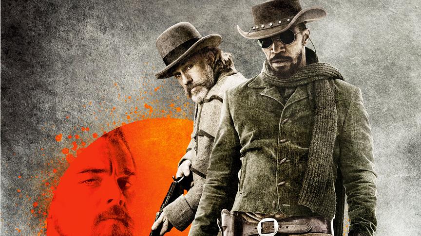Im Bild: Christoph Waltz (Dr. King Schultz), Jamie Foxx (Django).
