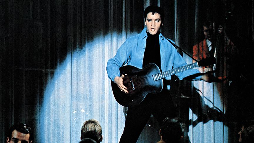 Elvis im Film "König der heißen Rhythmen".