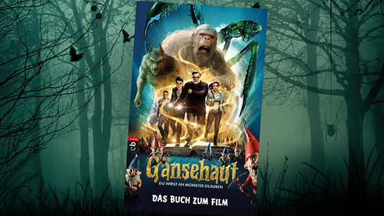 © © 2018 Sony Pictures Entertainment Deutschland GmbH/ Colourbox Das Buch zum Film "Gänsehaut 1".
